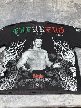 CIVIL REGIME X WWE EDDIE GUERRERO SHIRT - Medium OS